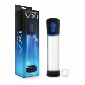 Penis Pumps | VX1 Male Enhancement Clear/Black Pump For Penis Penis Pumps