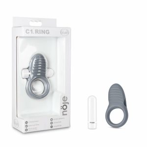 Penis Rings | C1 Slate: Rechargeable Vibrating Penis Ring – Made with Puria™ Silicone For Penis Penis Rings