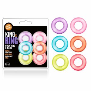 Penis Rings | King of the Ring: Assorted Penis Rings (6-Pack) For Penis Penis Rings