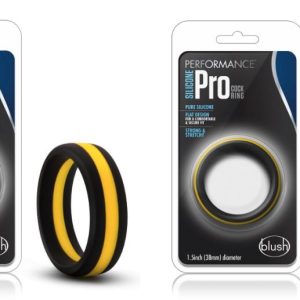 Penis Rings | Pro: Yellow & Black Penis Rings – Made with Purio™ Silicone (2-Pack) For Penis Penis Rings