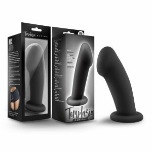 Silicone Dildos | Elvira Realistic Black 5.5-Inch Long Dildo With Suction Cup Base Dildos Silicone Dildos