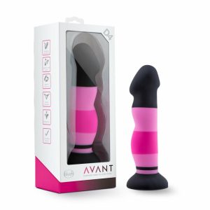 Silicone Dildos | Sexy in Pink D4: Artisan 8 Inch Curved G-Spot Dildo with Suction Cup Base – Elegantly Made with Smooth Ultrasilk® Purio™ Silicone Dildos Silicone Dildos