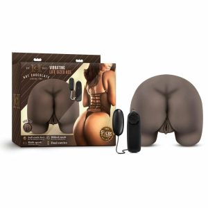 Strokers & Masturbators | Luscious Tiana Life Sized Ass Realistic Chocolate Vibrating Body Part Butt Masturbator For Penis Strokers & Masturbators