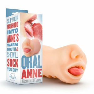 Strokers & Masturbators | Oral Anne Vanilla Masturbator / Stroker For Penis Strokers & Masturbators