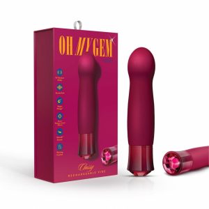 Strong Vibrators | Classy: 5.5 Inch Warming G Spot Stimulation Vibrator in Garnet with Powerful RumboTech™ Technology Strong Vibrators Strong Vibrators