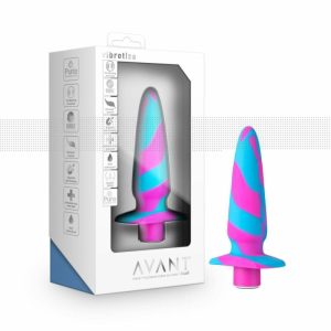 Vibrating Anal Toys | Vibrotize Fuchsia: Artisan 5 Inch Powerful Vibrating Stayput™ Butt Plug – Elegantly Made with Smooth Ultrasilk® Purio™ Silicone Vibrating Anal Toys Vibrating Anal Toys