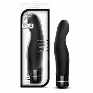 Vibrating Dildos | Gio Curved Black 8-Inch Long Vibrating Dildo Vibrating Dildos Vibrating Dildos