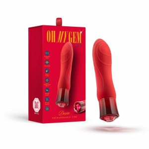 Warming Vibrators | Desire: 5.5 Inch Warming G Spot Stimulation Vibrator in Ruby with Powerful RumboTech™ Technology Vibrators Warming Vibrators