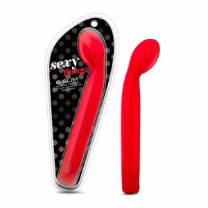 Waterproof Vibrators | G Slim G-Spot Scarlet Red 8.5-Inch Vibrator Vibrators Waterproof Vibrators