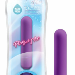 Bullet Vibrators | Cutey Vibe Plus Purple 3.25-Inch Vibrating Bullet Bullet Vibrators Bullet Vibrators