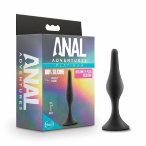 Butt Plugs | Beginner Black 4.25-Inch Anal Plug Anal Butt Plugs