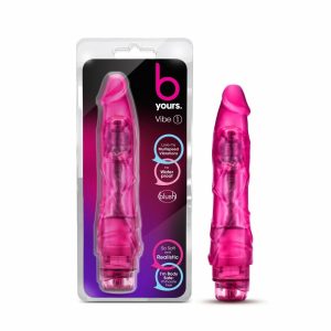 Couple’s Vibrators | Vibe #1 Realistic Pink 9-Inch Long Vibrating Dildo Couple's Vibrators Couple's Vibrators