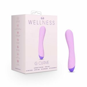 Sexual Wellness | G Curve G-Spot Purple UltraSilk® Vibrator – Made with Puria™ Silicone Dildos Sexual Wellness